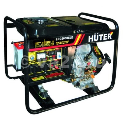 Дизельный генератор Huter LDG 5000 CLE